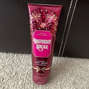 Bath & Body Works Raspberry Sugar Body Cream 8oz NEW